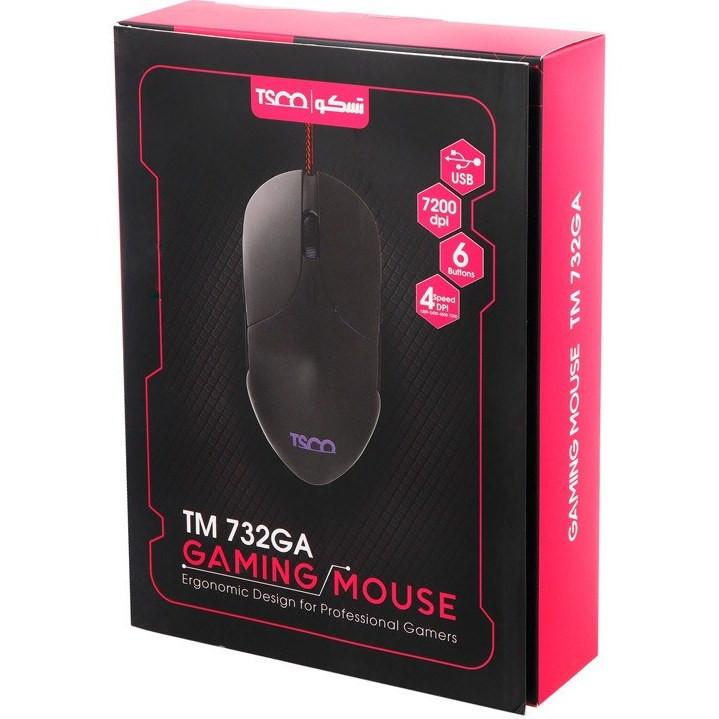 ماوس مخصوص بازی تسکو مدل TM 732GA