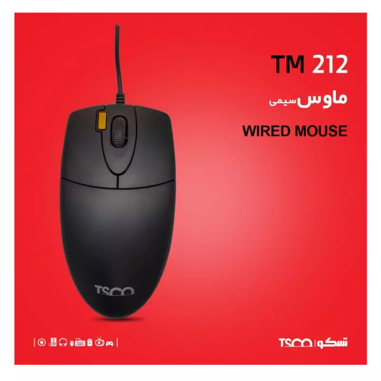ماوس تسکو مدل TM 212