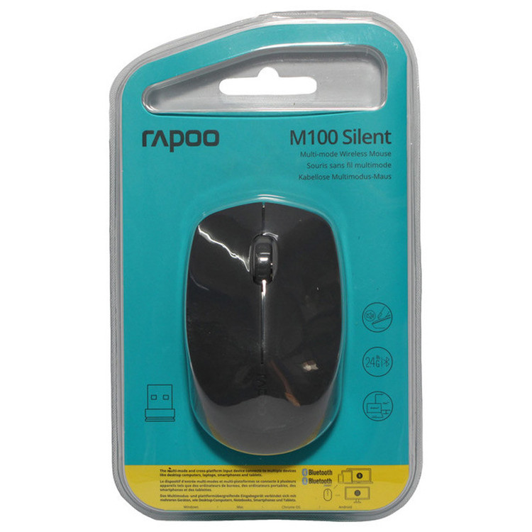 ماوس بی سیم رپو مدل M100 Silent