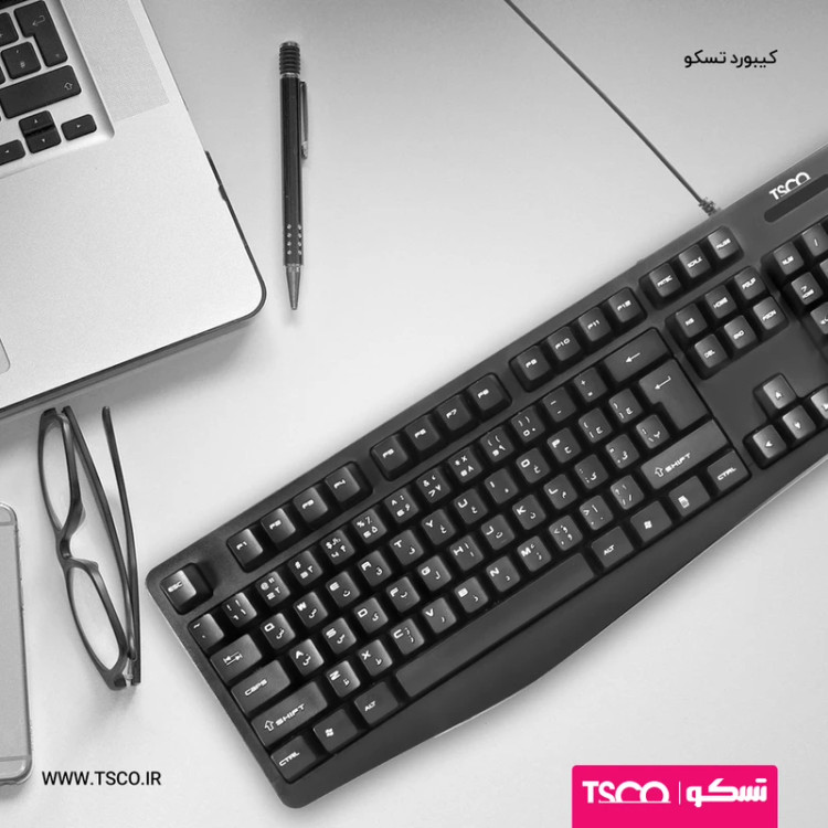 کیبورد تسکو مدل TK 8030 باسیم