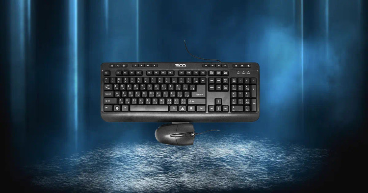 کیبورد و ماوس تسکو مدل TKM 8052