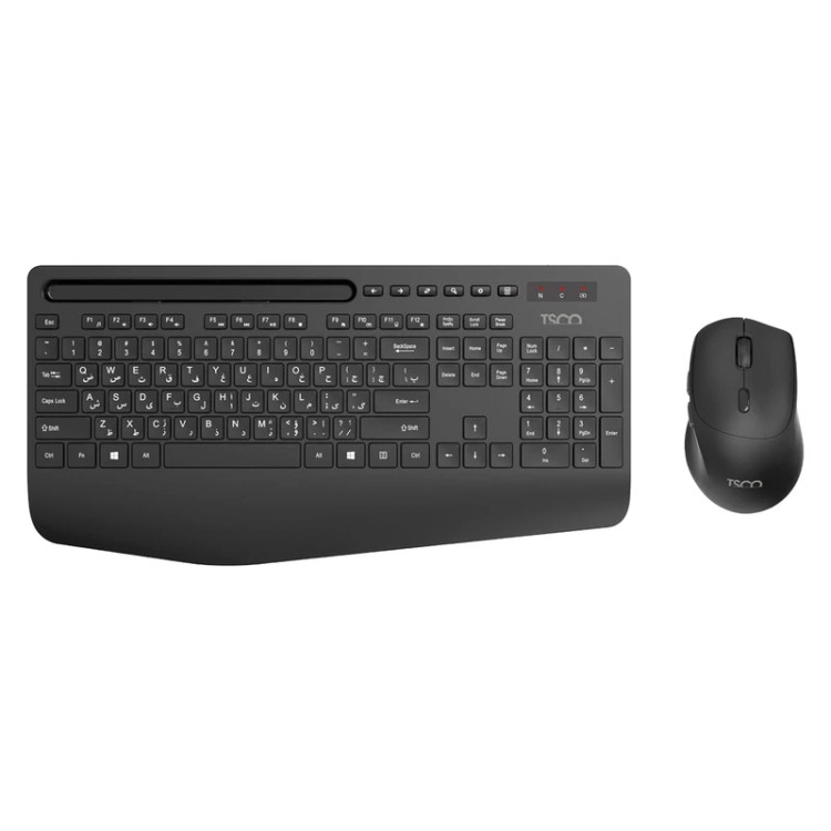 کیبورد و ماوس بیسیم تسکو مدل TKM 7025W
