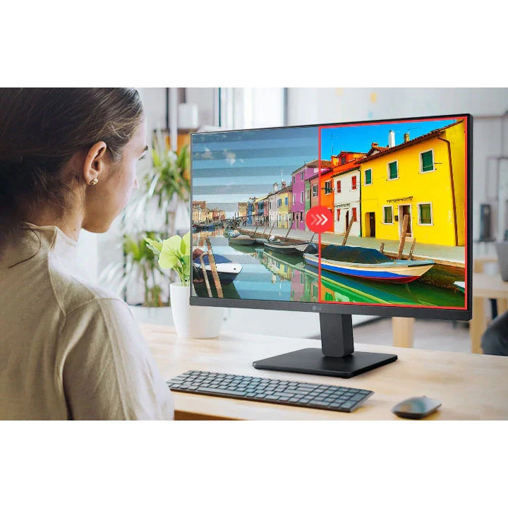 مانیتور 27 اینچ ال جی مدل 27MR400-B، رزولوشن Full HD