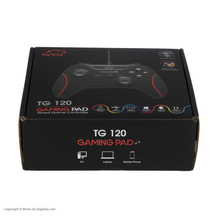 دسته بازی تسکو مدل TG 120