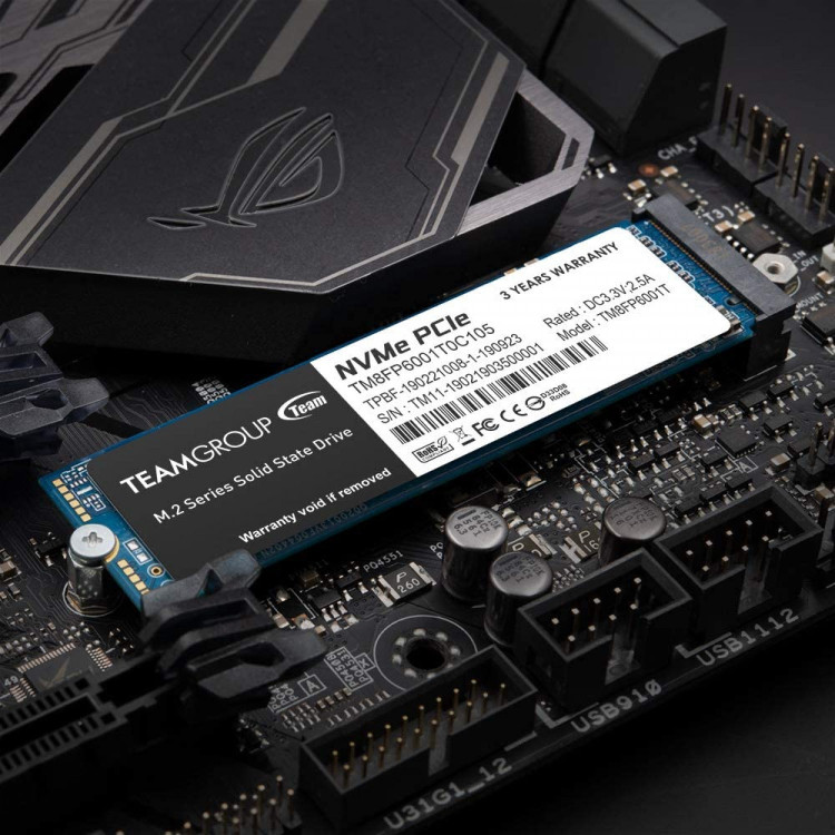 حافظه اس اس دی اینترنال تیم گروپ MP33 M.2 2280 NVMe ظرفیت 1 ترابایت