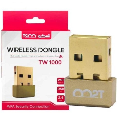 کارت شبکه وایرلس تسکو مدل TW1000 نمای ۲