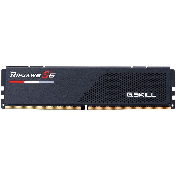 رم کامپیوتر جی اسکیل تک کاناله Ripjaws S5 فرکانس 5200 مگاهرتز DDR5 تایمینگ CL40 حافظه 16 گیگابایت