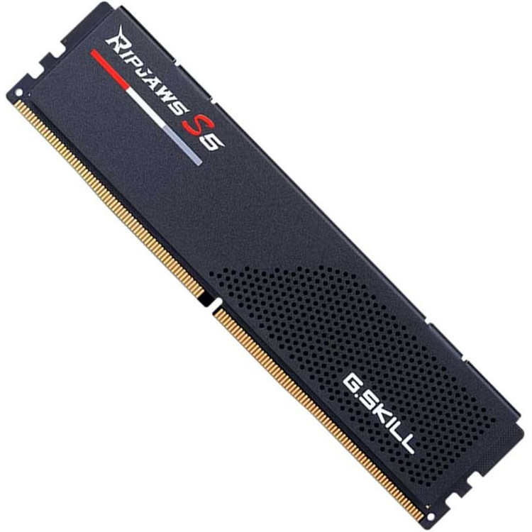 رم کامپیوتر جی اسکیل تک کاناله Ripjaws S5 فرکانس 5200 مگاهرتز DDR5 تایمینگ CL40 حافظه 16 گیگابایت