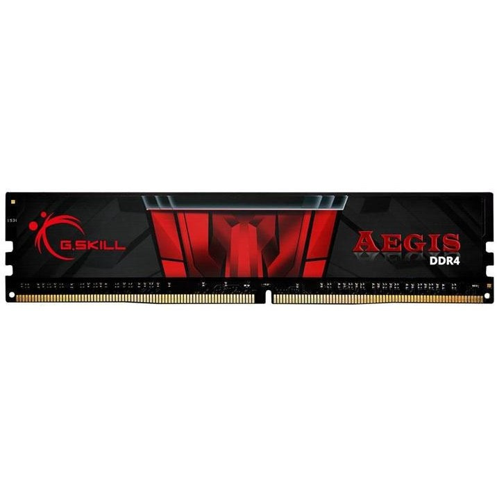 رم کامپیوتر جی اسکیل تک کاناله مدل Aegis فرکانس 2666 مگاهرتز DDR4 تایمینگ CL19 حافظه 16 گیگابایت