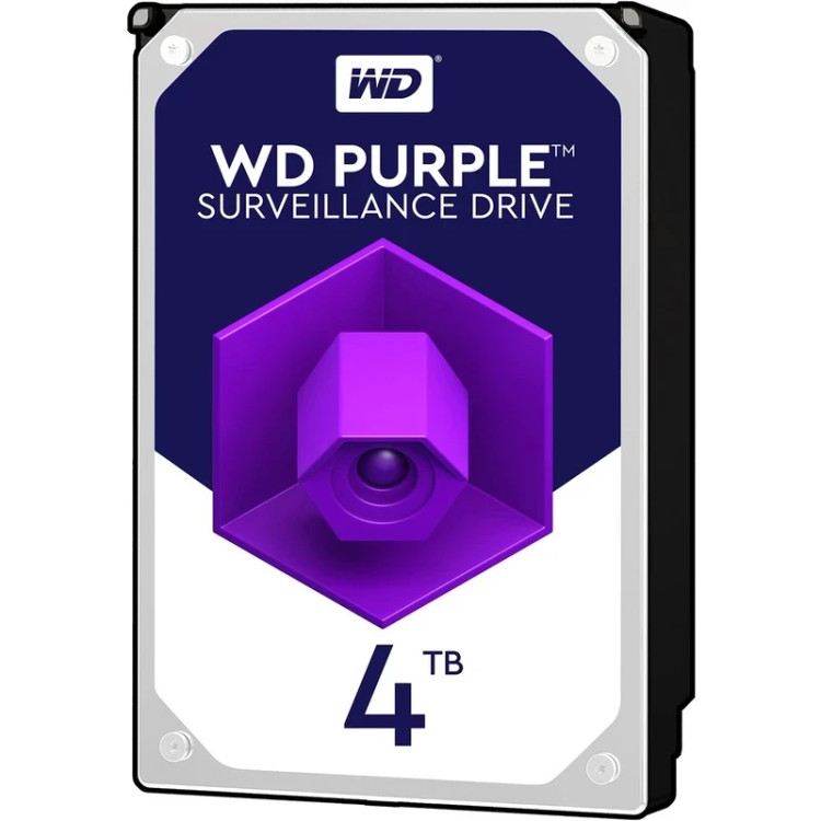 حافظه اچ دی دی اینترنال وسترن دیجیتال بنفش ظرفیت 4 ترابایت گارانتی شرکتی نیو WD42PURZ