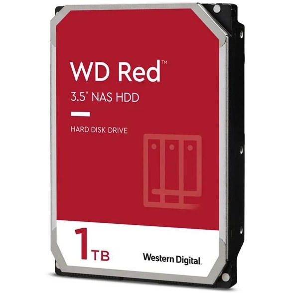 هارد اینترنال وسترن دیجیتال RED ظرفیت 1 ترابایت نیو شرکتی نمای ۲