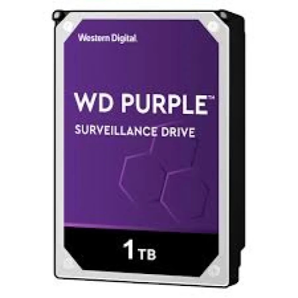 هارد دیسک اینترنال وسترن دیجیتال مدل Purple WD11PURZ ظرفیت 1 ترابایت اصلی
