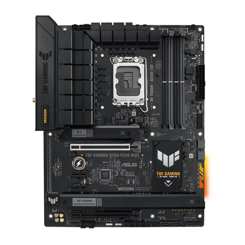 مادربرد ایسوس مدل TUF GAMING B760-PLUS WIFI نمای ۲